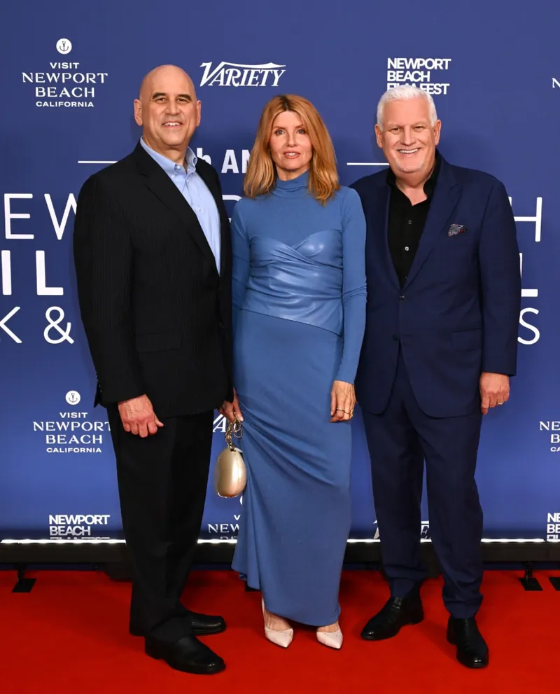 Sharon Horgan wearing Nanushka