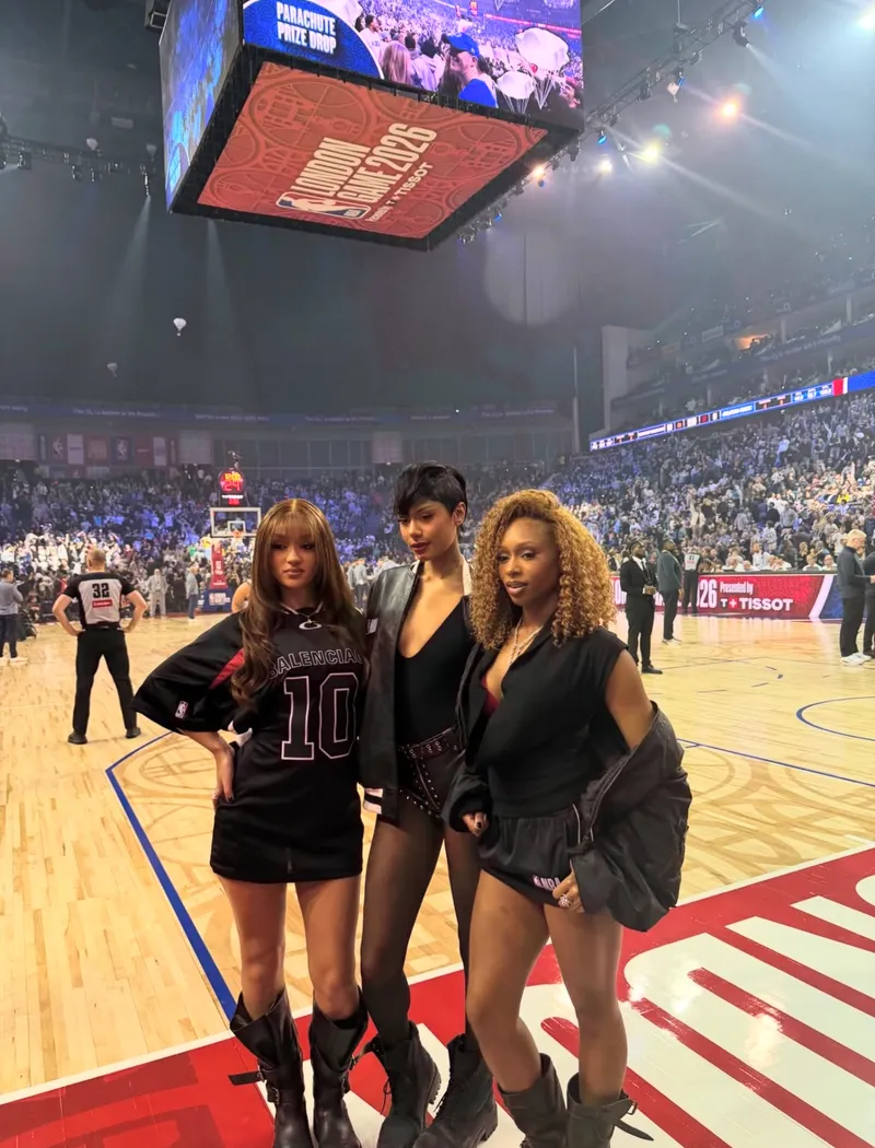 FLO, NBA's wearing Balenciaga